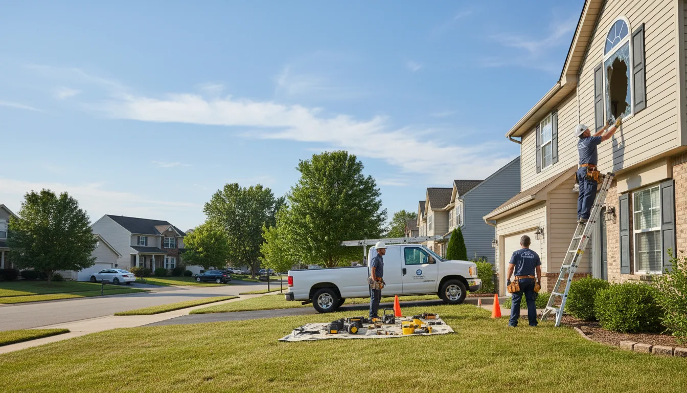 Expert window installer providing residential service in Hills, IA